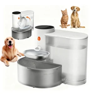BOOTEELY Stainless Steel Purifying Water Bowl